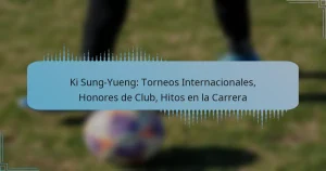 Ki Sung-Yueng: Torneos Internacionales, Honores de Club, Hitos en la Carrera