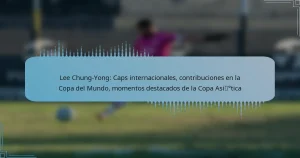 Lee Chung-Yong: Caps internacionales, contribuciones en la Copa del Mundo, momentos destacados de la Copa Asiática